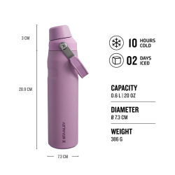 Stanley The Aerolight IceFlow Water Bottle Fast Flow 0.6L 