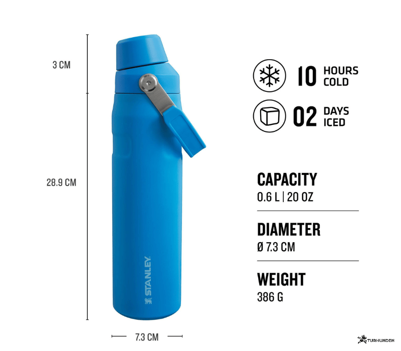 Stanley The Aerolight IceFlow Water Bottle Fast Flow 0.6L 