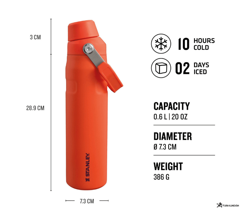 Stanley The Aerolight IceFlow Water Bottle Fast Flow 0.6L 