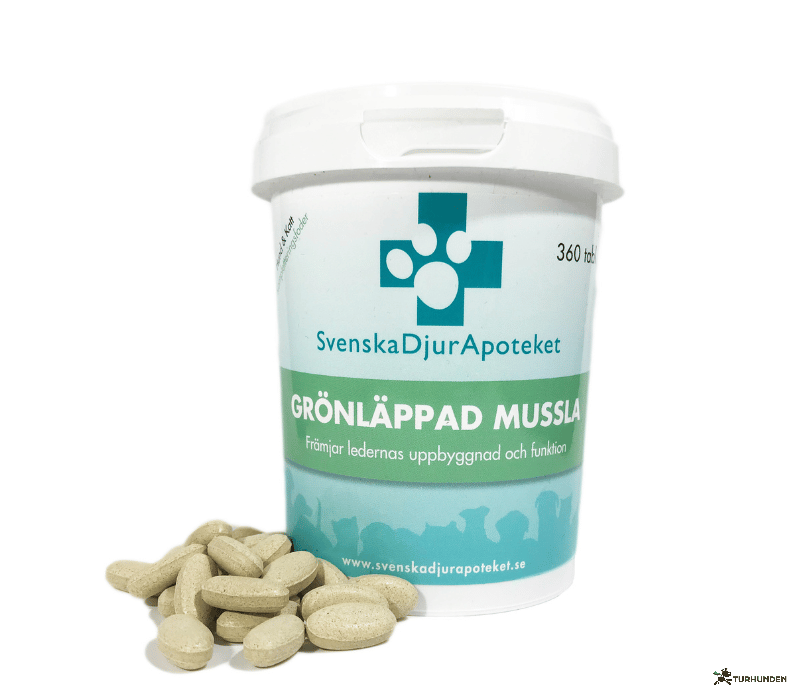 Svenska DjurApoteket - Gr�nl�bet Musling 120 tabl