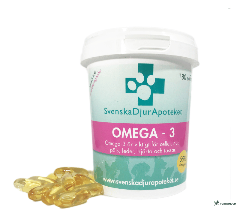 Svenska DjurApoteket - Omega 3 180  kapsler