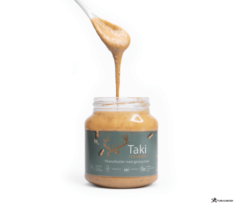 Taki Collagen Peanutbutter med gevirpulver