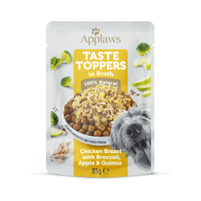 Applaws Dog Taste Toppers - Kyllingebryst med Broccoli, ble og Quinoa