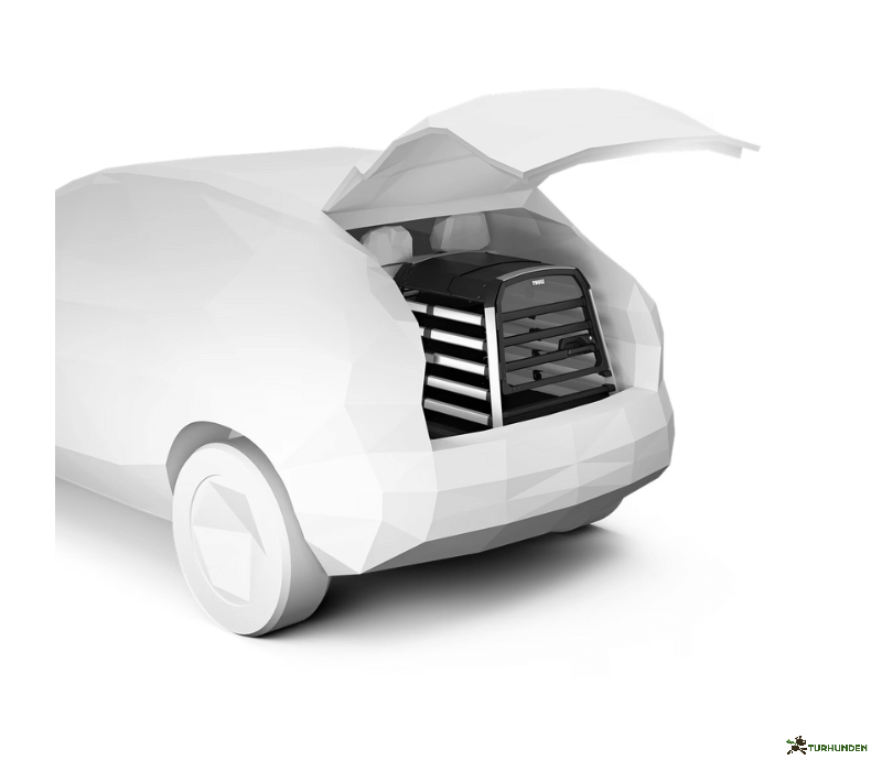Thule Allax threshold compatible hundebure
