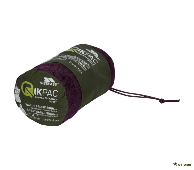 Trespass Qikpac Regnjakke Dame