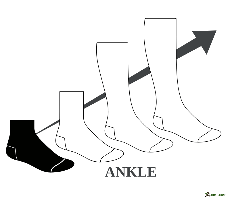 UphillSport Front Low � tekniske l�bestr�mper til dig med fart i benene