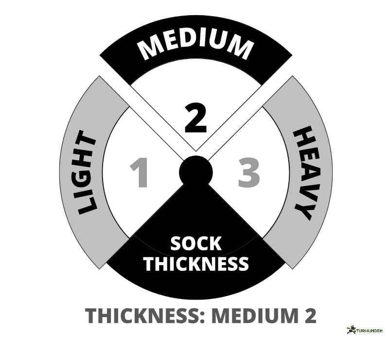 UphillSport Vaaru � 4-lags trekkingstr�mper med merinould og bambus