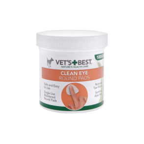 Vet's Best Clean Eye Round Pads