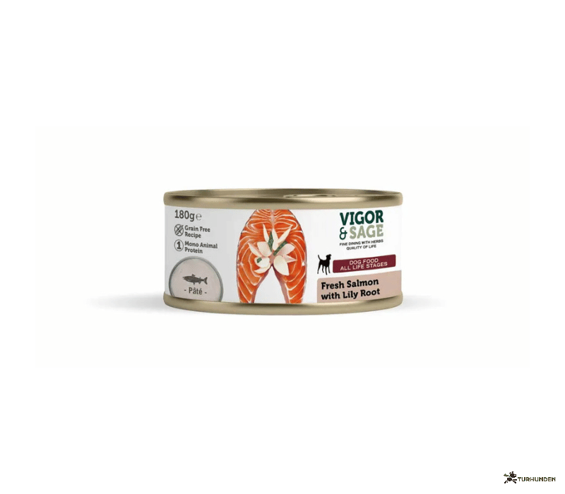 Vigor &amp; Sage  Fresh Salmon &amp; Lily Root 