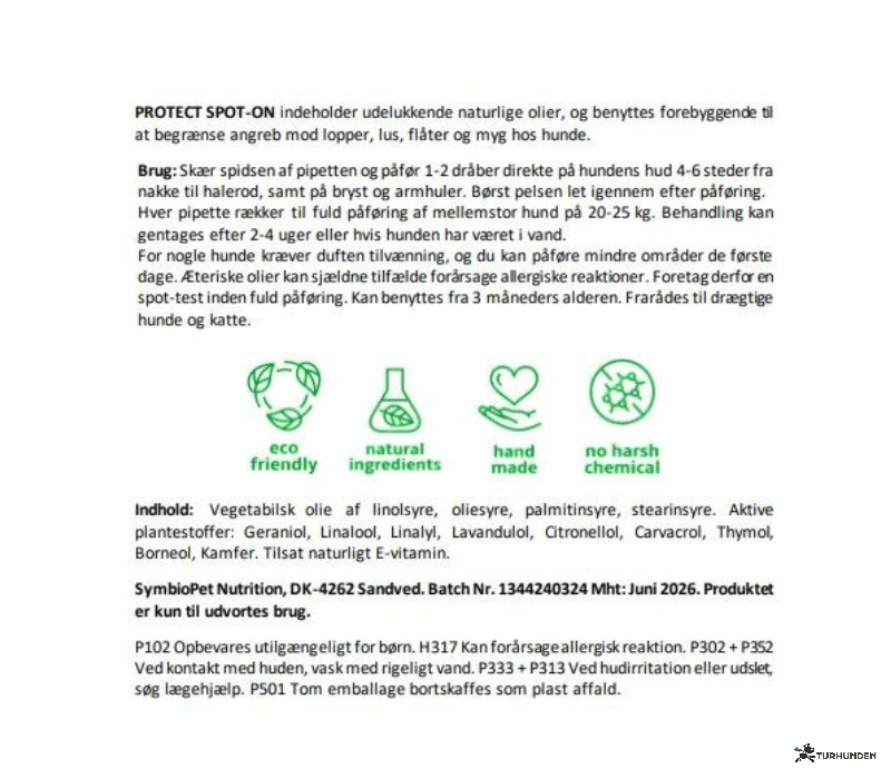 Vitapetz Protect Spot-On (4 x 2,5 ml piptter)