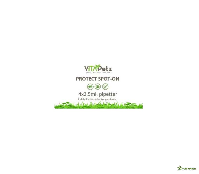 Vitapetz Protect Spot-On (4 x 2,5 ml piptter)