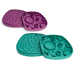 West Paw Seaflex Feast Mat - Bubbles