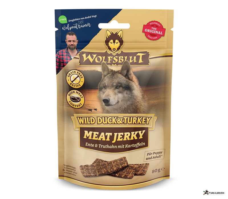 Wolfsblut Meat Jerky Wild Duck &amp; Turkey