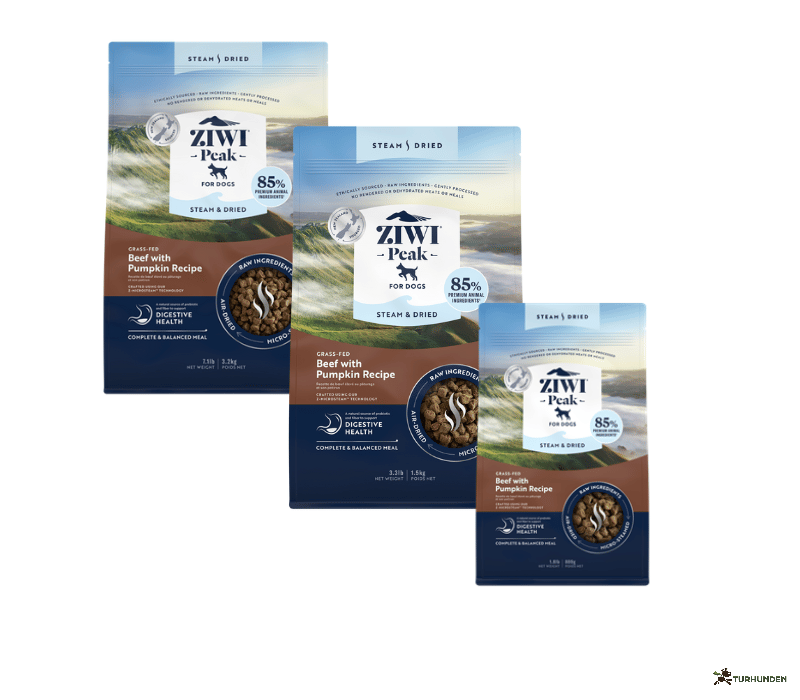 ZiwiPeak Steam &amp; Dried Dog Beef Pouch�