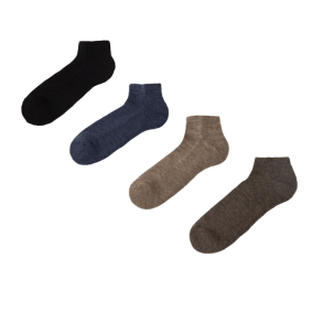 Joha kort Uldstrmpe m. Frotte