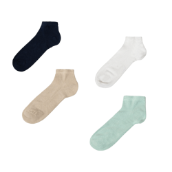 Joha kort Bambus strmpe