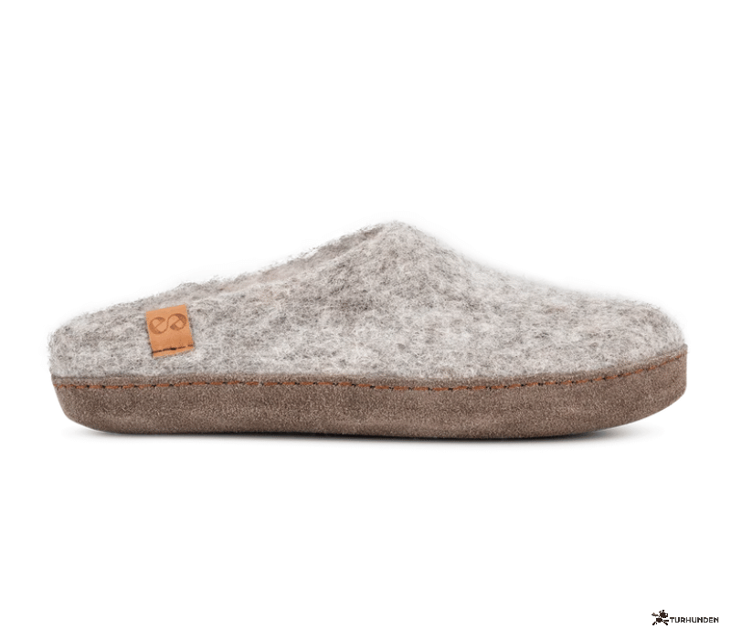 Green Comfort Wool Makalu � uldhjemmesko med ruskindss�l