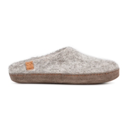 Green Comfort Wool Makalu � uldhjemmesko med ruskindss�l