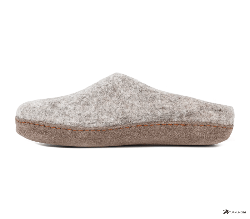 Green Comfort Wool Makalu � uldhjemmesko med ruskindss�l