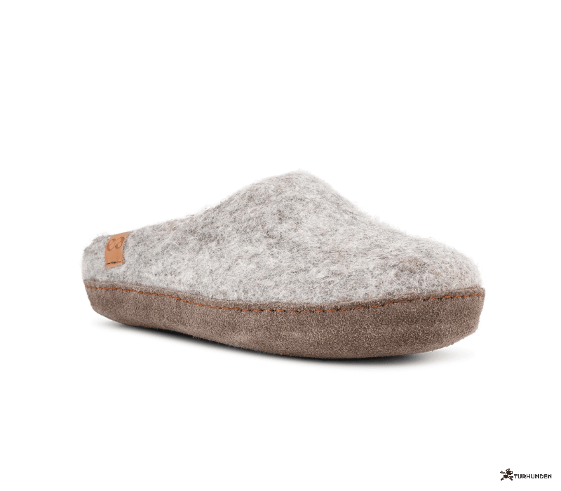 Green Comfort Wool Makalu � uldhjemmesko med ruskindss�l