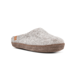 Green Comfort Wool Makalu � uldhjemmesko med ruskindss�l