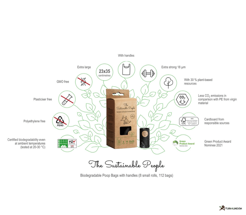 The Sustainable People - biologisk nedbrydelige hundeposer 