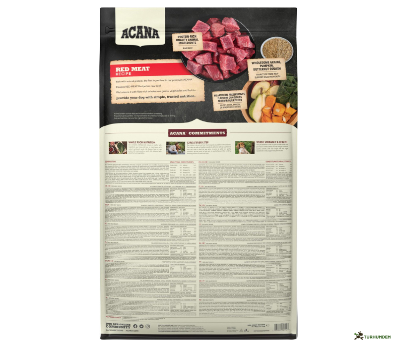 Acana Classics Red Meat Recipe