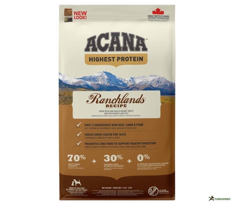 Acana Highest Protein Ranchlands Recipe