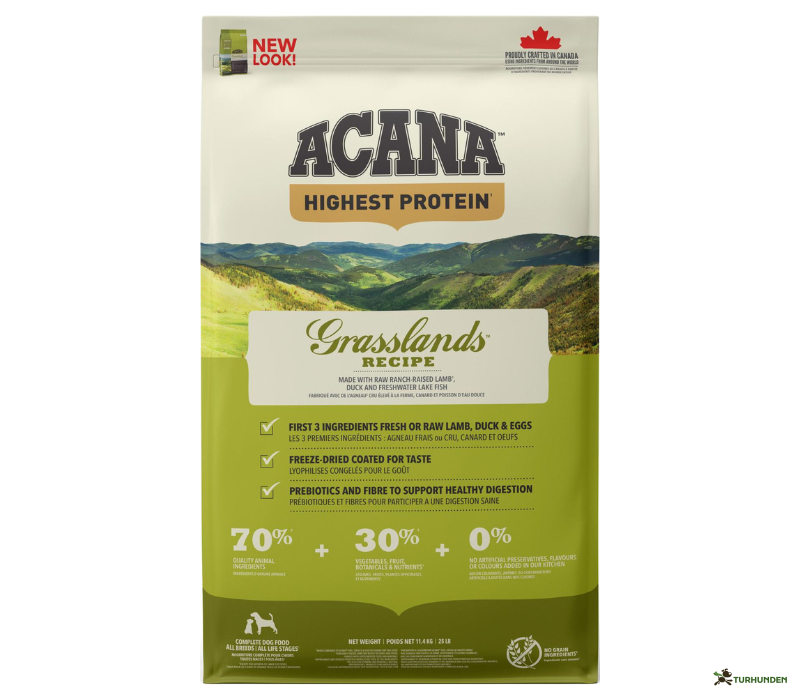 Acana Highest Protein Grasslands Recipe 11,4 kg