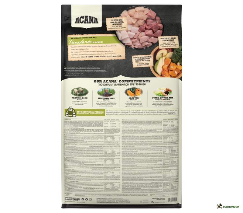 Acana Highest Protein Grasslands Recipe