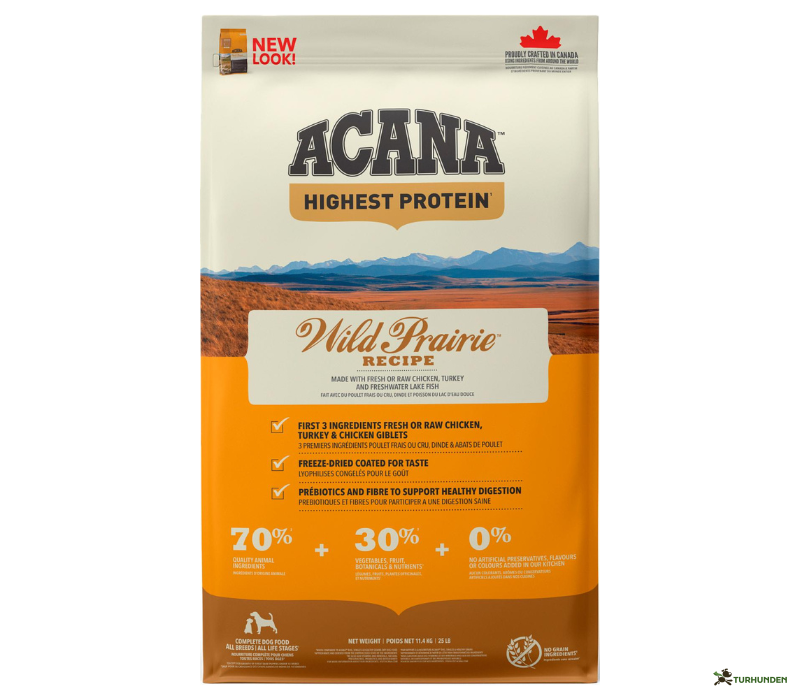 Acana Highest Protein Wild Prairie Recipe
