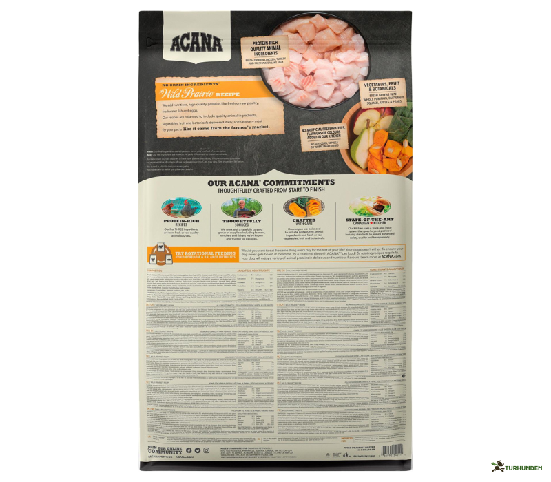 Acana Highest Protein Wild Prairie Recipe