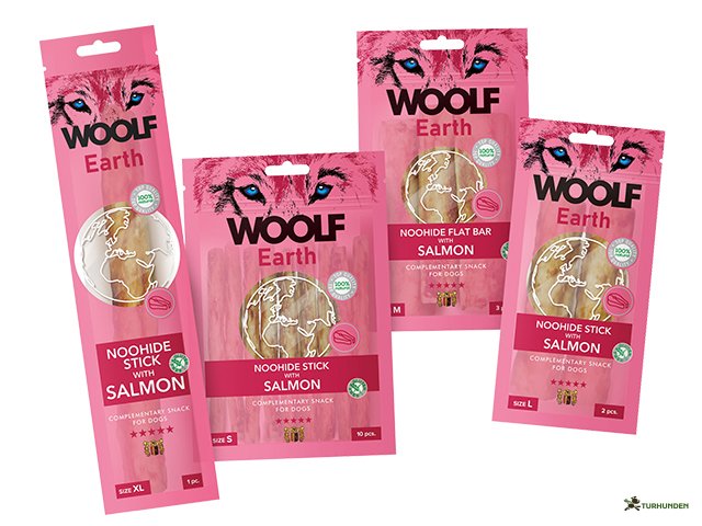 Woolf Earth Noohide - Salmon