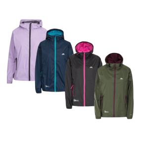 Trespass Qikpac Regnjakke Dame