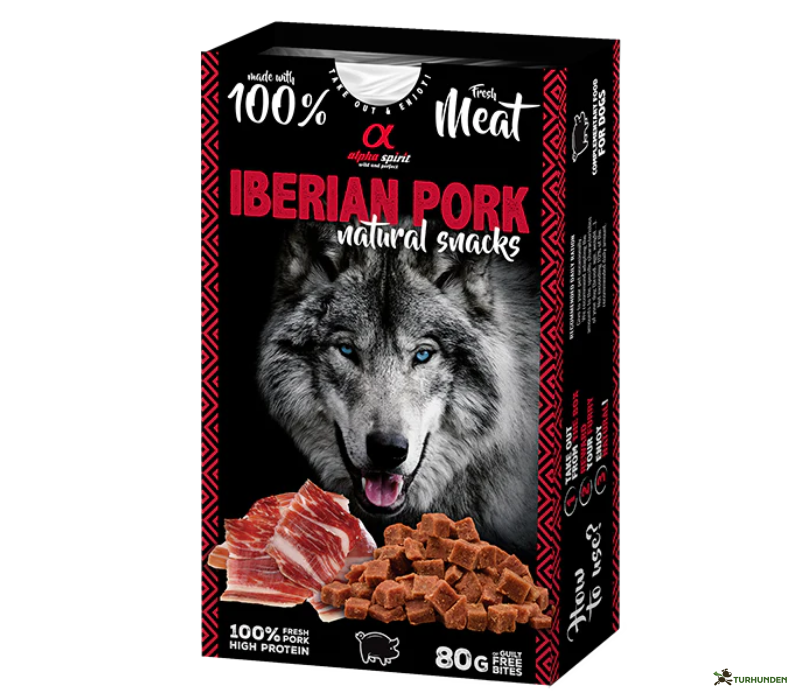 Alpha Spirit Natural Snacks Iberian Pork