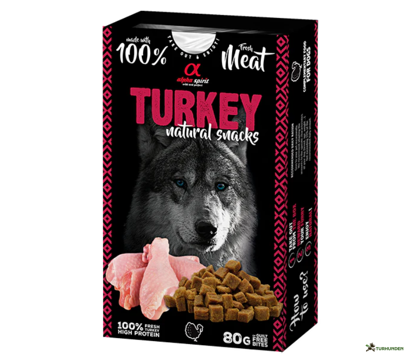 Alpha Spirit Natural Snacks Turkey