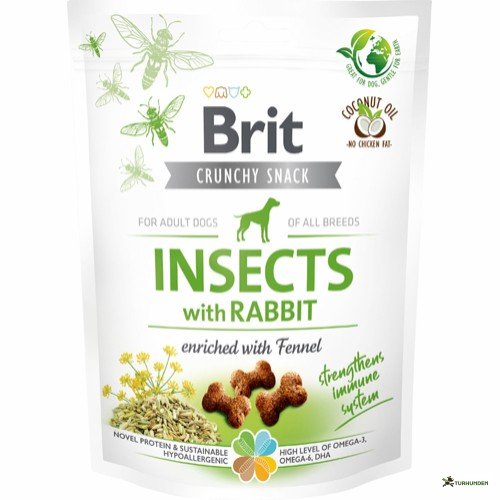 Brit Crunchy Cracker - Insects w/rabbit