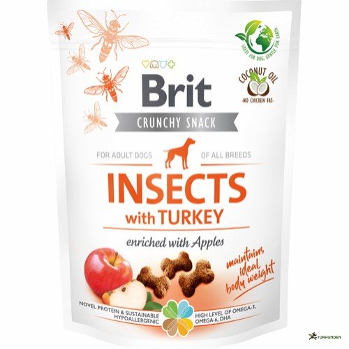 Brit Crunchy Cracker - Insects w/Turkey