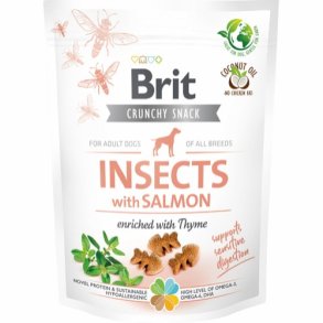 Brit Crunchy Cracker - Insects w/Salmon