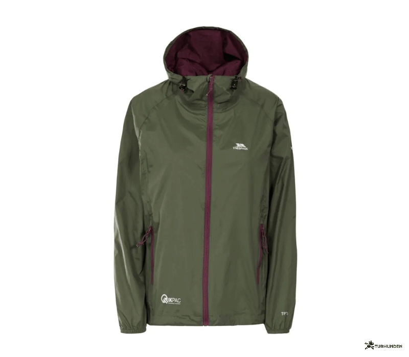 Trespass Qikpac Regnjakke Dame