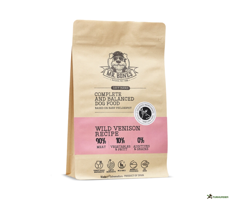 Mr. Bones Dry Barf Wild Venison Recipe