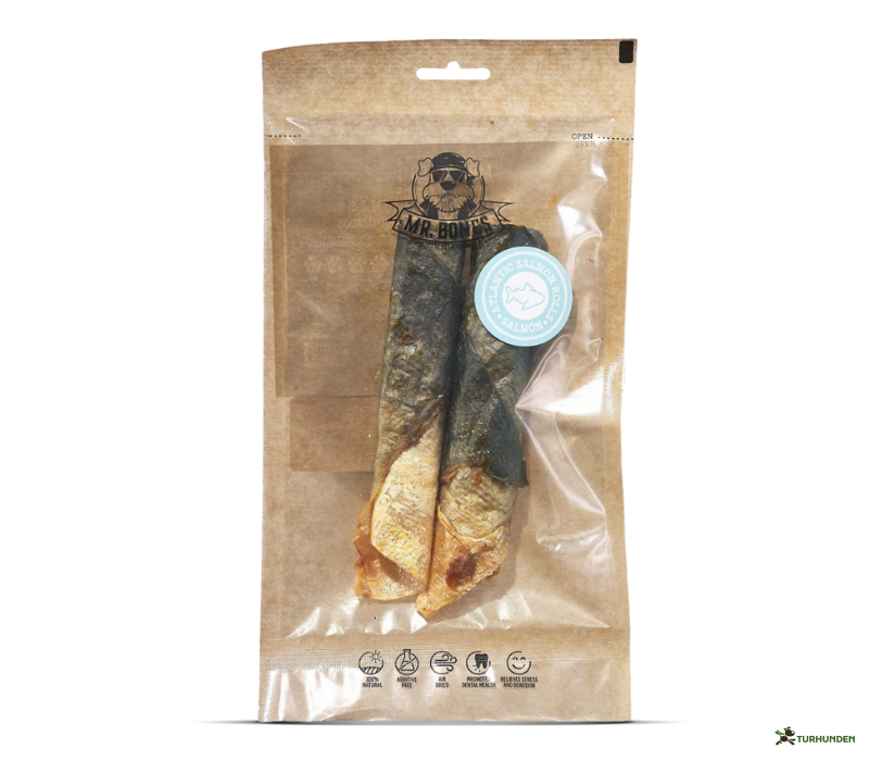 Mr. Bones Atlantic Salmon Rolls Snack