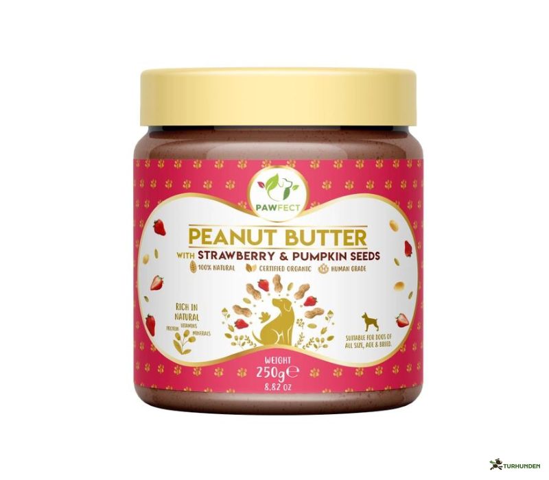 Pawfect Peanutbutter med jordbr