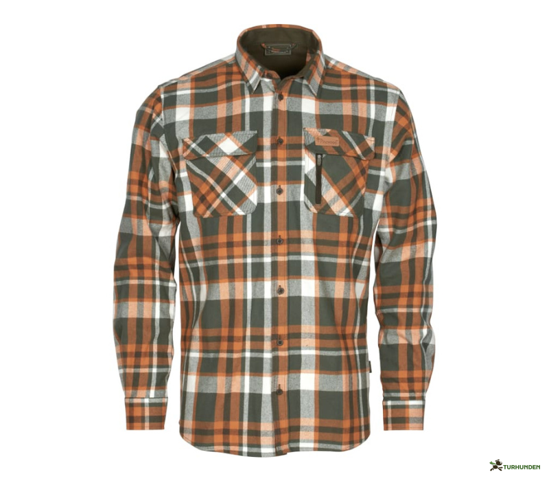 Pinewood Lappland Rough Flannel Shirt Herre Skjorter Turhunden