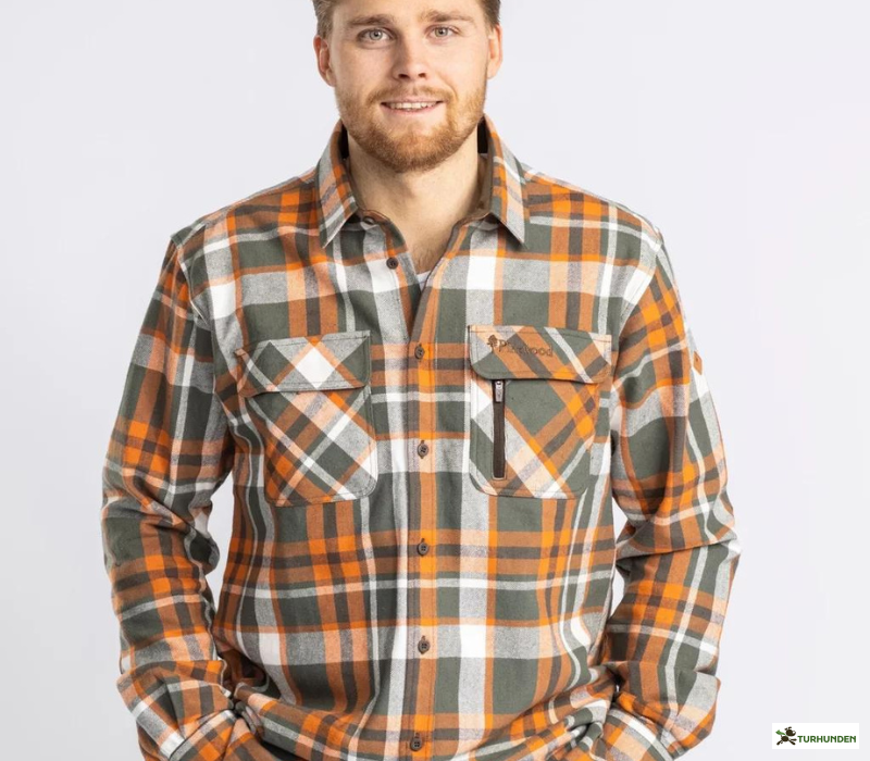 Pinewood Lappland Rough Flannel Shirt Herre Skjorter Turhunden