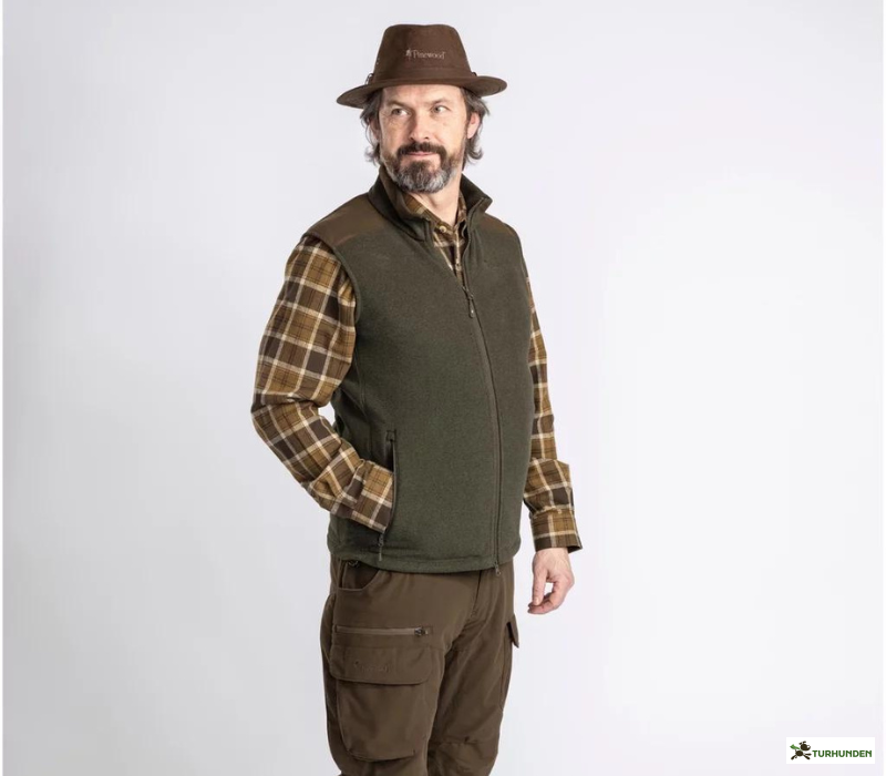 Pinewood Sm�land Forest Fleece Vest - Herre