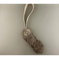 Rabbit Fur dog toy