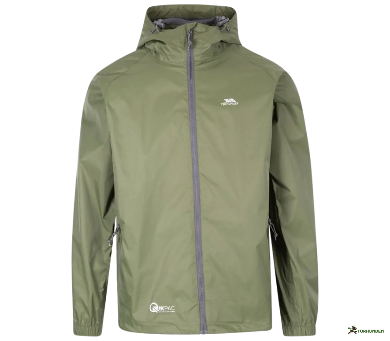 Trespass Qikpac Regnjakke Unisex