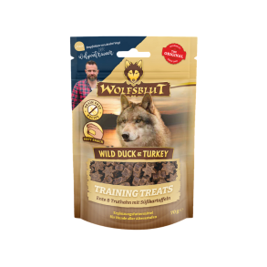 Wolfsblut Training Treats - Wild duck and turkey med s�d karfoffel